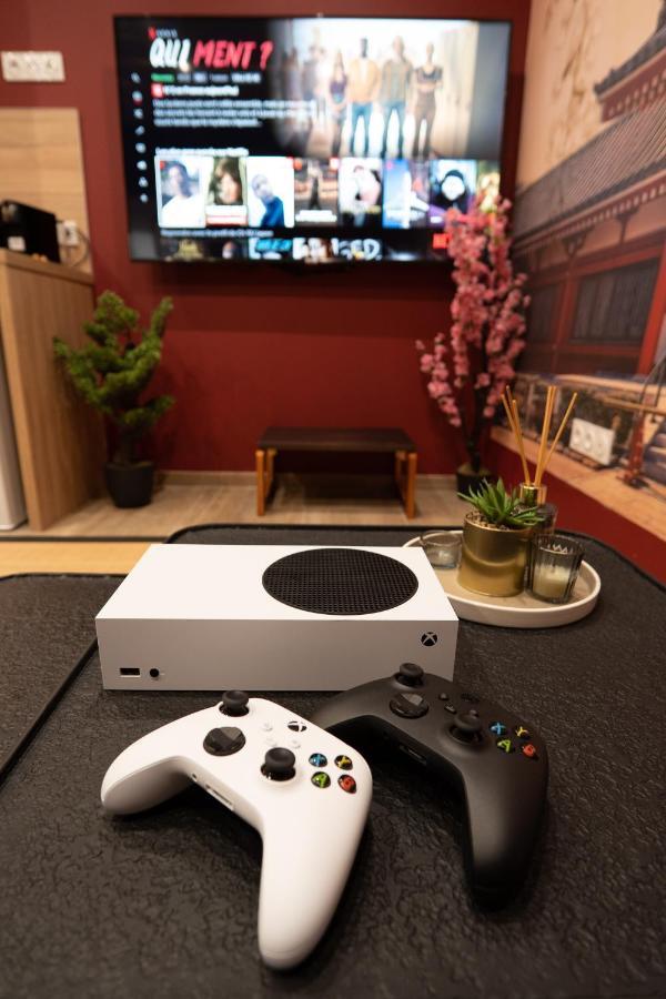 Апартаменты Capsule Japon - Jacuzzi - Netflix & Ecran Cinema - Xbox Trith-Saint-Leger Экстерьер фото