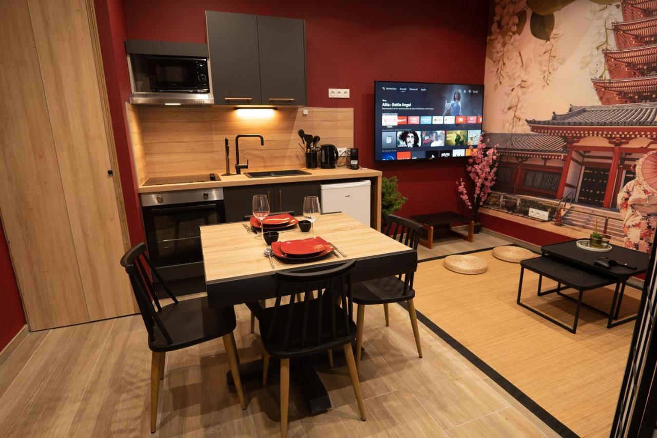 Апартаменты Capsule Japon - Jacuzzi - Netflix & Ecran Cinema - Xbox Trith-Saint-Leger Экстерьер фото