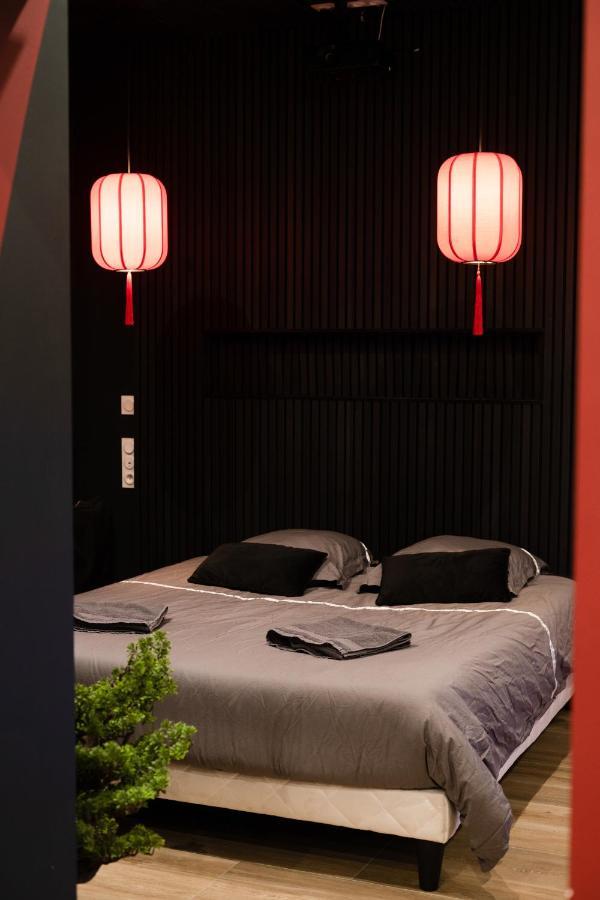 Апартаменты Capsule Japon - Jacuzzi - Netflix & Ecran Cinema - Xbox Trith-Saint-Leger Экстерьер фото